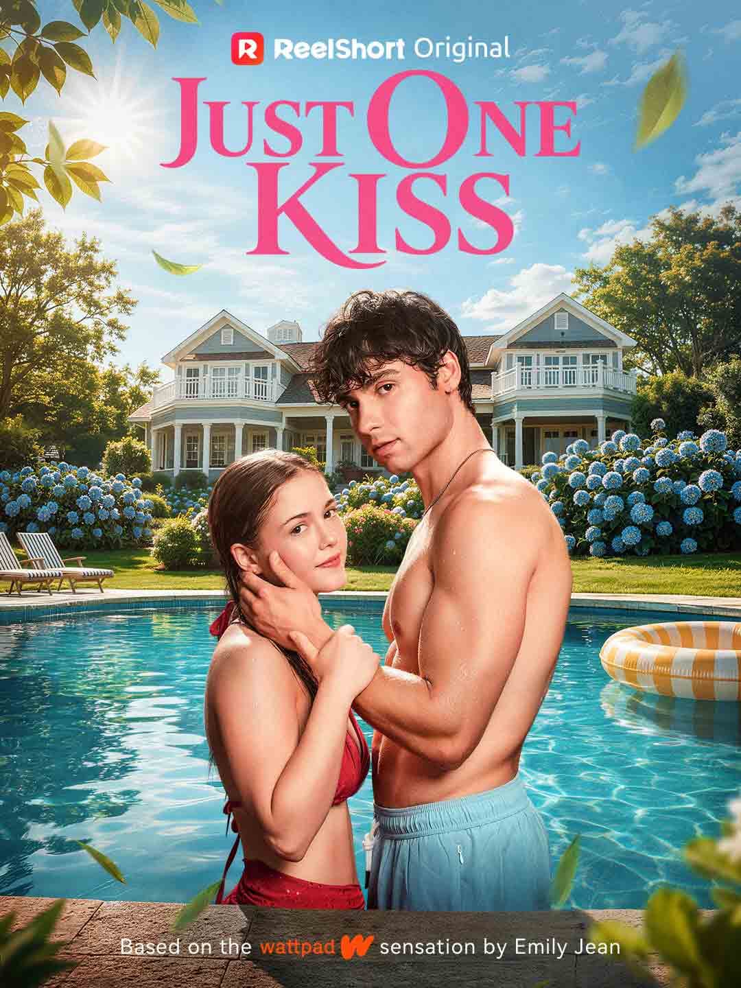 Official poster of Just One Kiss, as shown on ReelShort