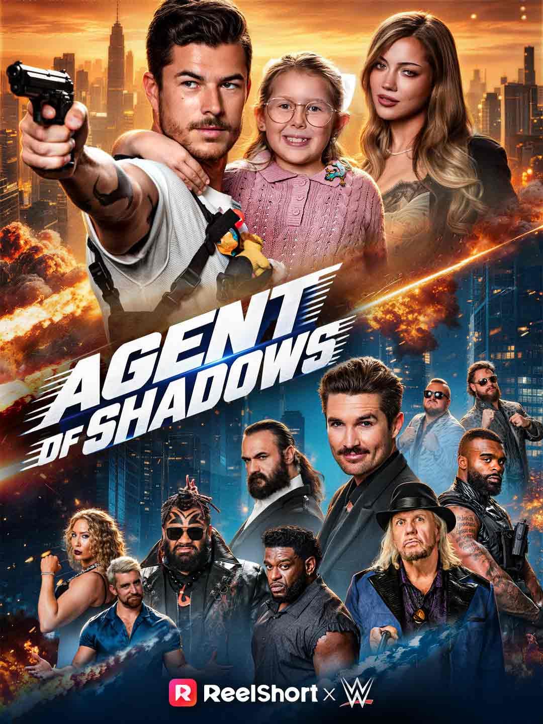 Official poster of Agent of Shadows, as shown on ReelShort