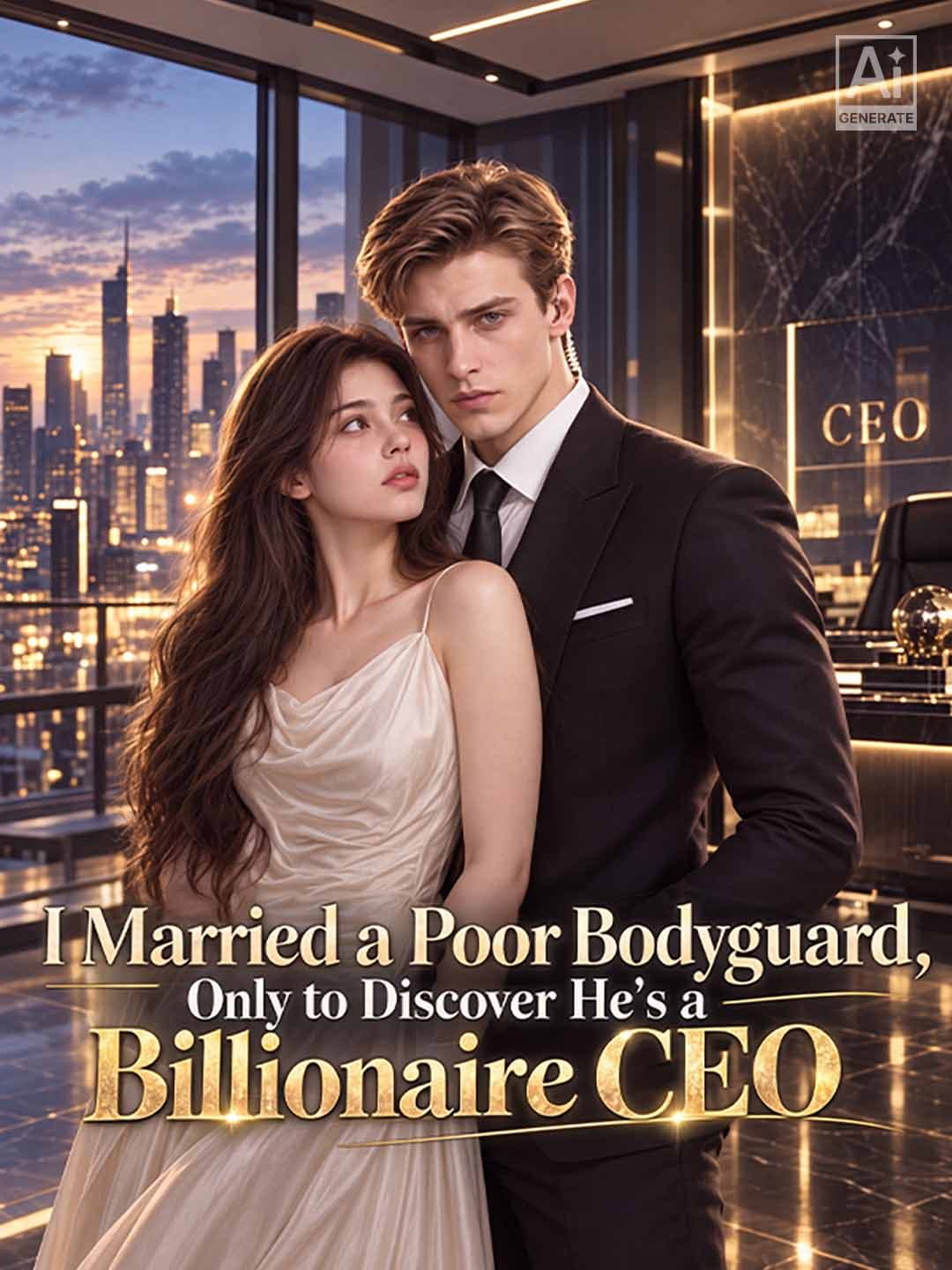 Official poster of I Married a Poor Bodyguard, Only to Discover He’s a Billionaire CEO, as shown on ReelShort